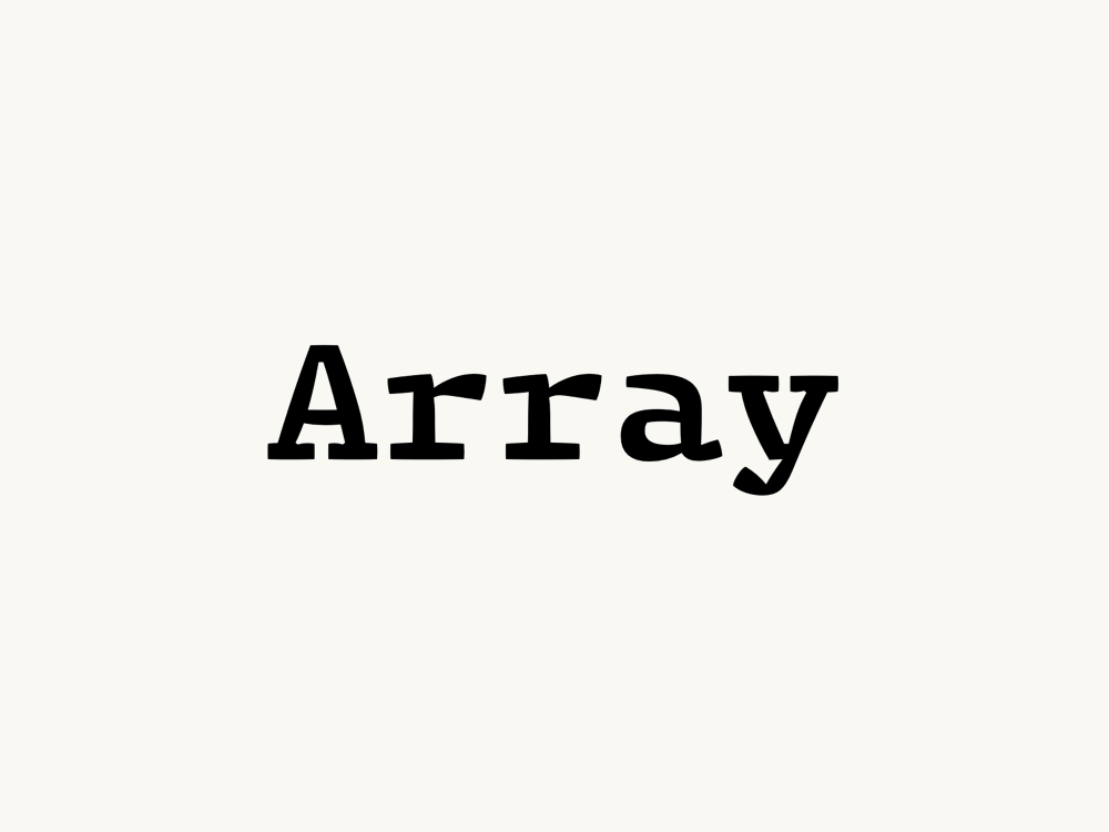 Array