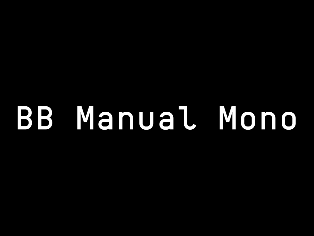 BB Manual Mono