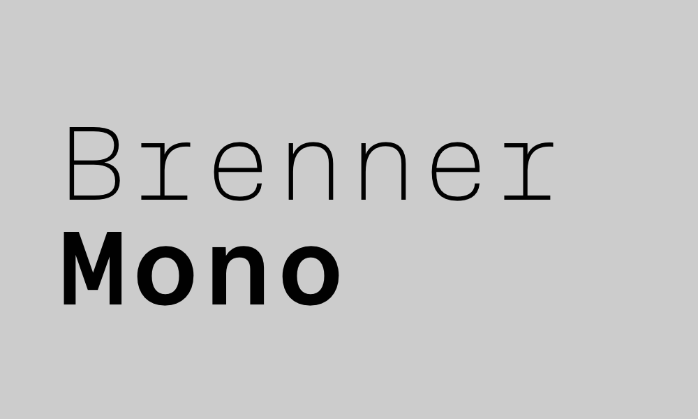 Brenner Mono