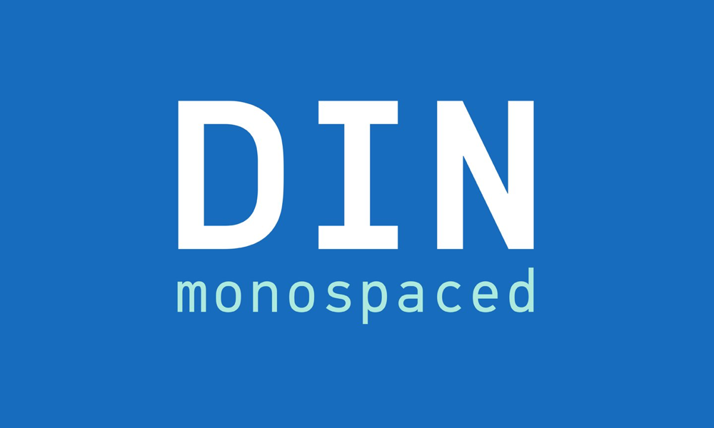 Din Monospace