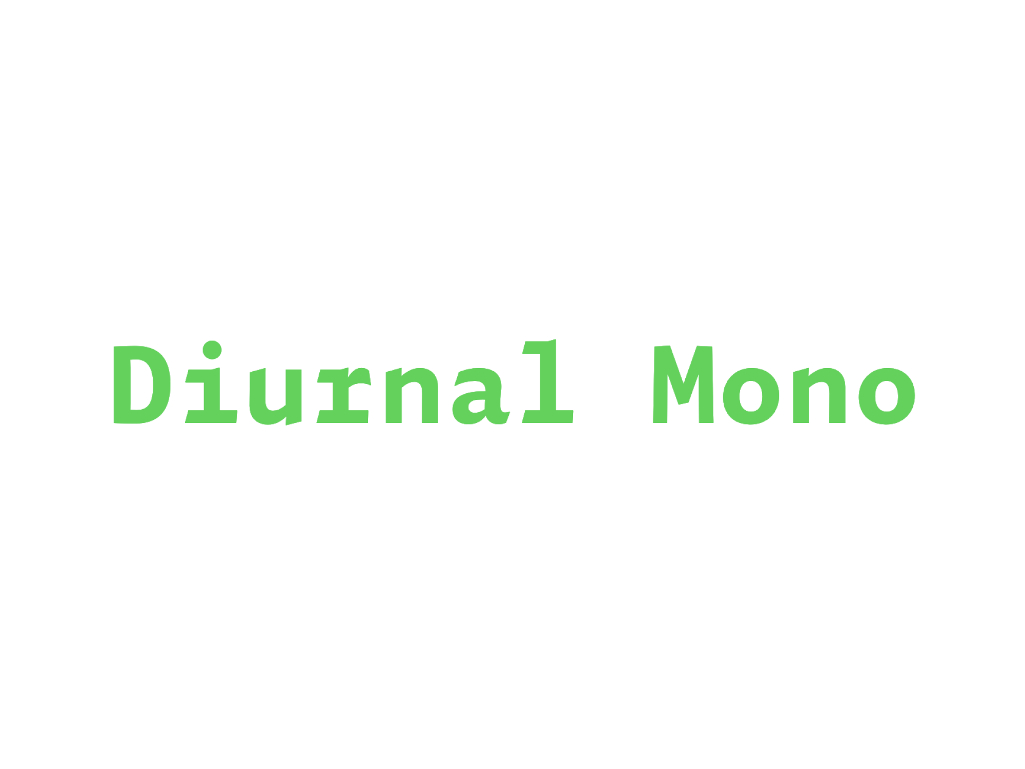 Diurnal Mono