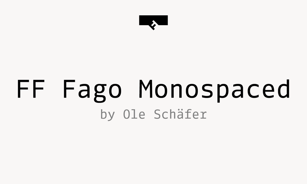 FF Fago Monospaced