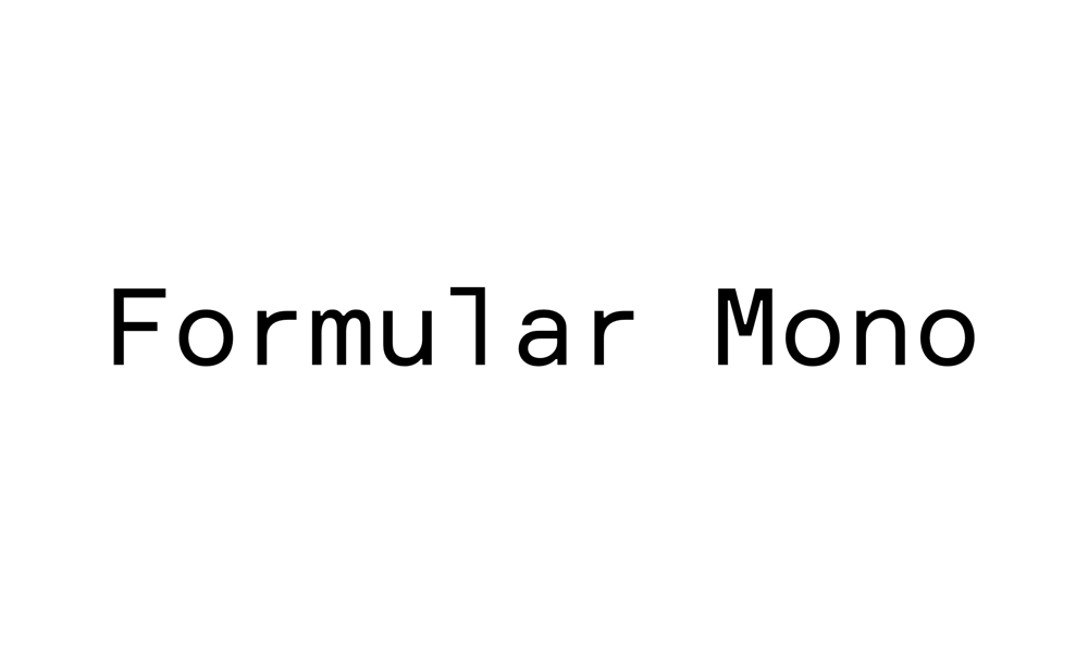 Formular Mono