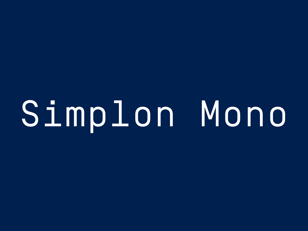 Simplon Mono