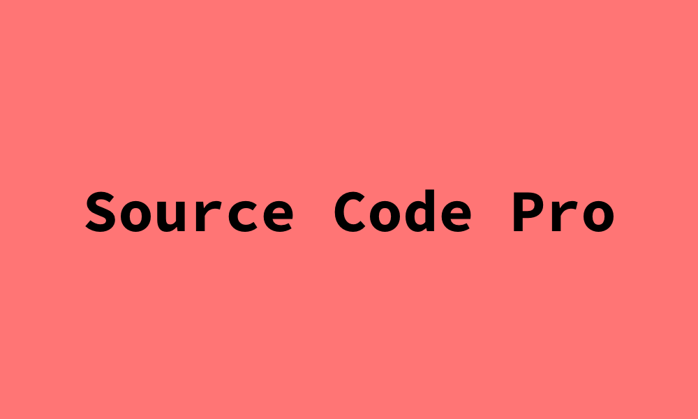 Source Code Pro