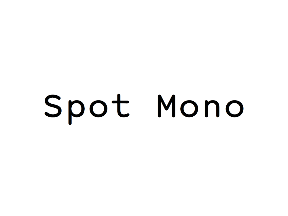 Spoto Mono