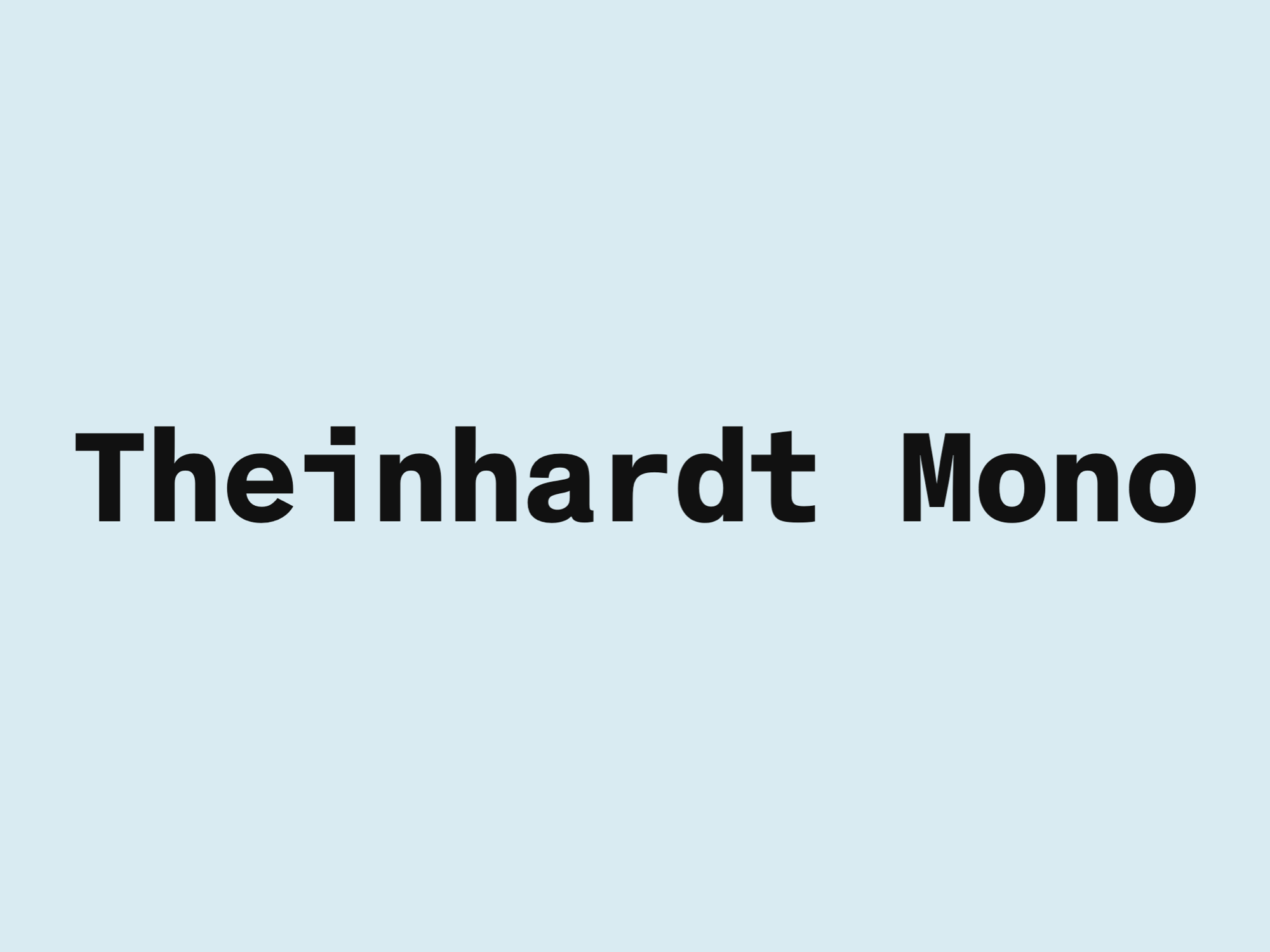 Theinhardt Mono