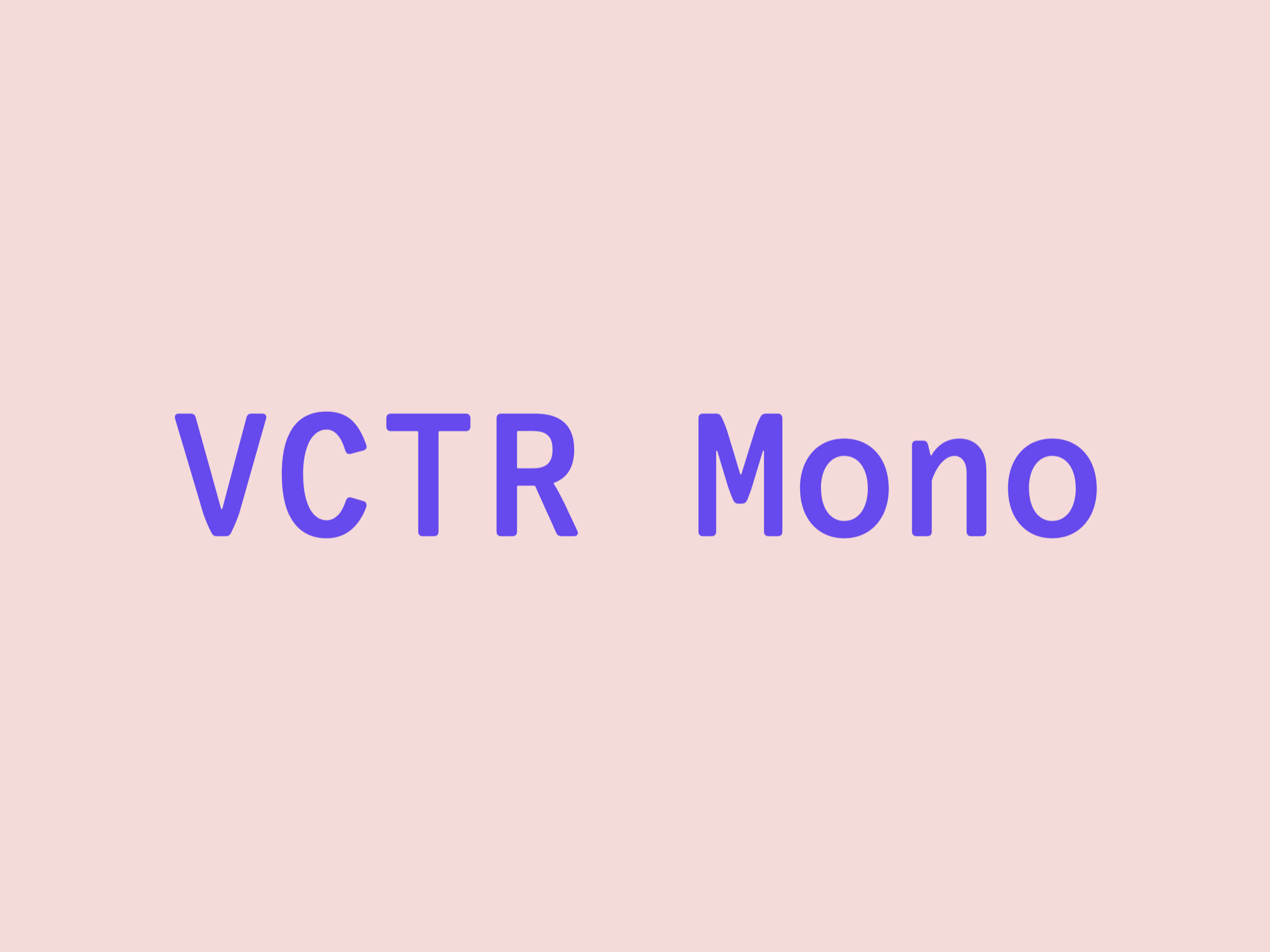 VCTR Mono